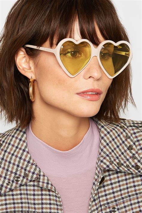 gucci hollywood forever heart sunglasses|gucci heart shaped sunglasses.